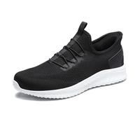 Basket Running Homme Femme sans Lacets, Chaussures de Sport Couple en Mesh Transpirate, Slip-on à Enfiler, Sneakers Ligeras, Sneakers Mixta Suela Flexible Crantée - Ete Marche Jogging diario Ocio, 01