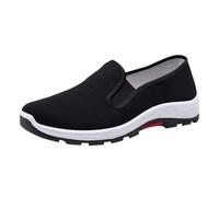 Basket toile homme d'été chaussures Bateau homme sans Lacets, Chaussures Orthopédiques à Poner, Basket Transpirable Ligero, Sneakers Suela Confort Antideslizante, Chaussures Casual De Caminar, blanco