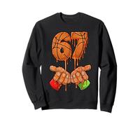 Basketball 67 Six Seven Gen Alpha Meme Funny Drip Design Sudadera