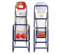 Basketball Arcade Game - PP Material, Indoor Hoop Set, 149cm Training System | Movable Sports Stand For Kids Adults Practice, Educational Entertainment Equipment For Home Garden Use