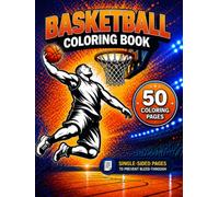 Basketball Coloring Book: A Slam Dunk Coloring Adventure for Basketball Fans (Medium Sport Coloring)
