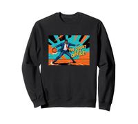 Basketball Court IS MY Office - Crazy Business Crossover Sudadera