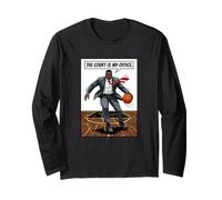 Basketball Court IS MY Office - Playing IN The Gym Manga Larga