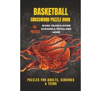 Basketball Crossword Puzzles: Crossword Puzzles With Easy to Read Print about Basketball, Sports, Games and More | 6x9 inches, 120 pages | 50+ Puzzles ... Gift for Vacations, Holidays and Relaxation