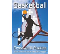 Basketball Crossword Puzzles: Easy to Read Print about Basketball player, Basketball team, Basketball fan and More | 6x9 inches, 120 pages | 50+ puzzles ... Gift for Vacations, Holidays and Free Times