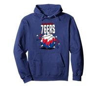 Basketball Doodle Stars de Philadelphia 76ers de la NBA Sudadera con Capucha