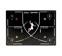 Basketball Dribble Mat - 35.4 Inch Indoor Training Pad | Diatom Mud Mat - Lightweight Non Slip Roll-up Basketball Trainer For Skill Development Home Outdoor Practice And Family Fun