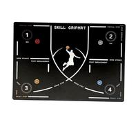 Basketball Dribble Mat,Lightweight Roll-Up Portable Non-Slip Silent Trainer | Improved Basketball Drill Mat - Versatile For Family Friend Beginner Enthusiast Spots Indoor Outdoor Playing