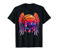 Basketball For Boys Ice Cream Dripping Youth Boys Basketball Camiseta