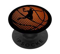 Basketball Game Shirt Coach Court Gift Sport PopSockets PopGrip Adhesivo