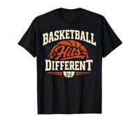 Basketball Hits Different Vintage Camiseta
