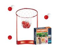Basketball Hoop, Basket Ball, Kid Friendly Outdoor Ready Motor Development Sturdy Hoop Skill Booster, Net Headband Toy Set for Children, Outdoor, Indoor, Practice