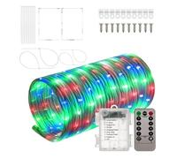 Basketball Hoop Light, LED Frame String, Luminous Rim Accessory, Remote Control Function, 8 Lighting Modes, Weather Resistant, Easy Setup, Perfect for Night Play, Court, Backyard, 0.4x0.6cm