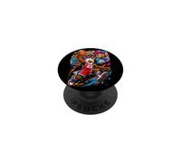 Basketball Is Life, Basketball Mascot Dunk Graffiti Graphic PopSockets PopGrip Adhesivo