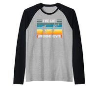 Basketball -I've Got Awesome Moves- Jugador de Baloncesto Camiseta Manga Raglan