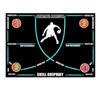 Basketball Mat, Basketball Training Mat, Silent Shock-Absorbing Floor Mats for Indoor Drills, Non-Slip Durable Surface for Adults and Kids, Enhances Ball Control, Balance, and Speed (80 * 160cm)