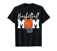 Basketball Mom Game Day Funny Basketball Player Mother's Day Camiseta
