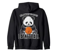 Basketball Panda, Todo lo Que Quiero Hacer es un Lindo Jugador de Osos Sudadera con Capucha