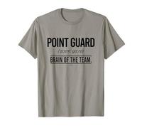 Basketball Point Guard Position - Brain of The Team Camiseta