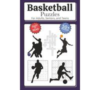 Basketball Puzzles: Word Search, Crossword, Sudoku Puzzles with Easy to Read Print about Basketball, indoors and More | | 6x9inches, 122 pages | 50+ ... Gift for Holidays, Vacations and Relaxation