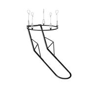 Basketball Return Attachment for Hoop - Metal Training Catcher Gear | Ball Rebound System for Indoor Door, Backyard Court, School Gym Practice, Teen & Adult Drills