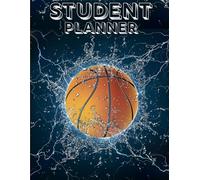 Basketball School Planner 2026-2027: Weekly & Monthly Organizer for Elementary, Middle & High School Students | Assignments, Goals, Activities & Time Management