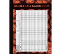 Basketball Scorebook: 121 Pages Basketball Game Stats Book - Basketball Stat Sheet - Large Print 8.5x11 inches - Gift for Coach, Basketball Players, Friends and Family