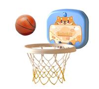 Basketball Toys for Kids, Over The Door Hoop, Kids Basketball Hoop, Basketball Hoop with Balls, Indoor Basketball Hoop The Door Basketball Hoop with Cat and Dog Pattern No-Drill Installation for Kids
