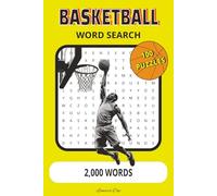 Basketball Word Search: 2000 Word Search Puzzle Book about Basketball, Sport. Brain active for Teens, Adults and Seniors. Gift for Vacations, Holidays and Relaxation.