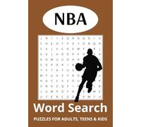 Basketball Word Search Puzzle Book: Word Puzzles with Easy to Read Print about Basketball, NBA, and More! | 6x9 inches, 110 pages | 50+ Puzzles for Gifts, Relaxing, Vacations, Holidays and Free Time