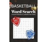Basketball Word Search Puzzle Book: Word Searches with Easy to Read Print about Basketball, Championships, Slam dunks and More | 6x9 inches, 110 pages ... Gift for Vacations, Holidays and Free Times
