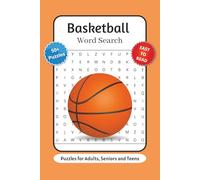 Basketball Word Search Puzzle Book: Word Searches with Easy to Read Print about Basketball Terms, Equipment, Plays and More | 6x9 inches, 110 pages | ... … Gift for Vacations, Holidays and Relaxation