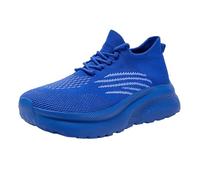 Baskets Mode Femme - Basket De Ville Femme Chic Confort Chaussures Suela Flexible Shoes Amortisement Aucru Baskets Orthopédique Chaussure Laçage Shoe Running Chaussures Outdoor Chaussure, azul, 39 EU