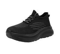 Baskets Mode Femme - Basket De Ville Femme Chic Confort Chaussures Suela Flexible Shoes Amortisement Aucru Baskets Orthopédique Chaussure Laçage Shoe Running Chaussures Outdoor Chaussure, Negro , 43