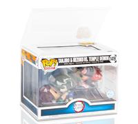 Baskiss Paquete de 2 fundas protectoras para Funko Pop Moments, protector ultra grueso de 0.5 mm, funda transparente, sin ácidos, caja de exhibición transparente resistente con pestaña de bloqueo (2)