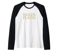 Basler Player Mejor Instrumento Musical de batería Basler Músico Camiseta Manga Raglan