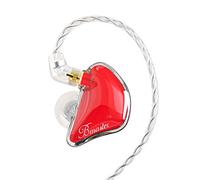 BASN Auriculares Bmaster con Monitor de oído (Rojo)