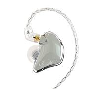 BASN Bmaster - Auriculares con Monitor de oído triples con Dos Cables Desmontables, adecuados para Ingenieros de Audio, músico (Gris)