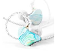 BASN MMCX - Auriculares intraurales con Monitor de oído, Triple Controlador IEM, para músico, Baterista, Auriculares estéreo de Alta fidelidad con Aislamiento de Ruido con Dos Cables Desmontables