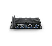 BASOARO Computadora Industrial Mini PC Win 10 Mini ITX PC i5 4200U, Dual LAN, 16G RAM 512G SSD 1TB HDD, HD VGA, 6 RS232 COM, USB, WiFi, BT 4.0, PC sin Ventilador para Oficina en Casa
