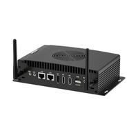 BASOARO Mini PC Industrial i5-1235U, 32GB RAM 1TB SSD, Refrigerado por Ventilador, Win 11 Pro, Dual LAN, 2 HD+DP Pantalla Triple 4K, 2 RS232/RS422/RS485 COM, GPIO, WiFi 6 y BT 5.2