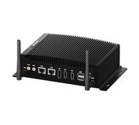 BASOARO Mini PC Industrial, Micro Computer Core i7 10510U, 16GB RAM 256GB SSD 1TB HDD, 4K Triple Display Small PC, Dual LAN, 2 RS232 COM, WiFi, BT 4.2, Linux Mini PC