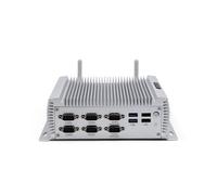 BASOARO Mini PC Industrial Win 10, PC de Escritorio sin Ventilador Core i7 4500U, 8GB RAM 128GB SSD, 2 Gigabit Ethernet, HD, VGA, RS232/RS485 COM Puerto, 4 USB3.0, 4 USB2.0, WiFi, BT