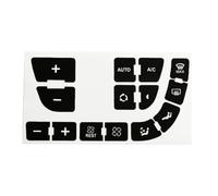 BASPHHH Compatible con C&itroen para C4 para Grand para Picasso Auto Consola Central botón reparación calcomanía Pegatina Panel DE Aire Accesorios de botón