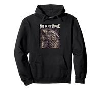 Basquetbol no en mi casa Grim Reaper Defense Hoops Sudadera con Capucha