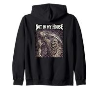 Basquetbol no en mi casa Grim Reaper Defense Hoops Sudadera con Capucha