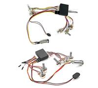 Bass Active Passive Preamp Guitarra Bass Pickup 3 bandas Active EQ ecualizadores Preamplificador Circuito y control de tono con accesorios