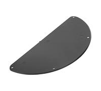Bass Back Pick Guard Light Guitar Guitar Hollow Cover Negro, Instalación Simple, para Músicos, Material de Plástico