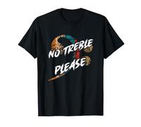 Bass Bassist no necesita una clave de fa grave agudo Camiseta
