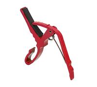 Bass Capo, Portable Easy Operation Electric Guitar Capo Cambio de Tono Rápido para Rendimiento (Rojo)